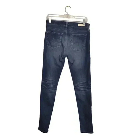 AG Adriano Goldschmied The Farrah  Skinny Crop High Rise Blue Size 27 - Picture 7 of 15